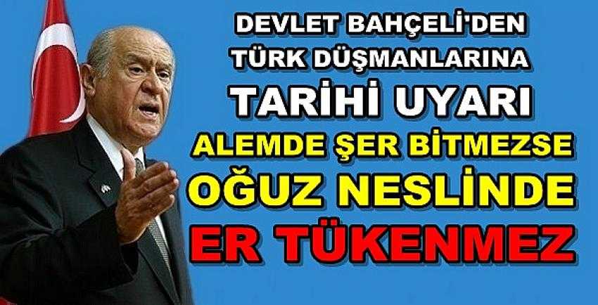 Bahçeli: Türkiye'yi Akdeniz'den Çıkarmaya Gücünüz Yetmez  