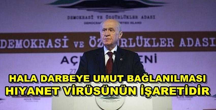 Bahçeli Demokrasi ve Özgürlük Adası Açılışında Konuştu