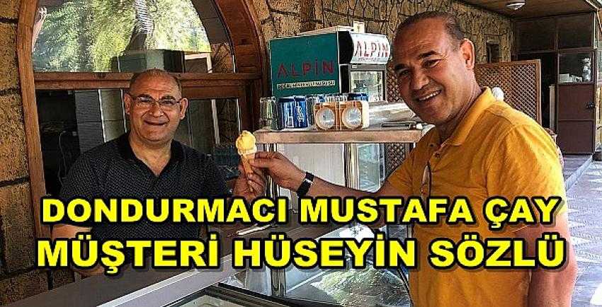 Dondurmacı Mustafa Çay Müşteri Hüseyin Sözlü