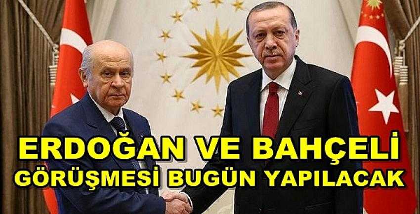 Erdoğan ve Bahçeli Cumhurbaşkanlığı Külliyesi'nde Görüşecek