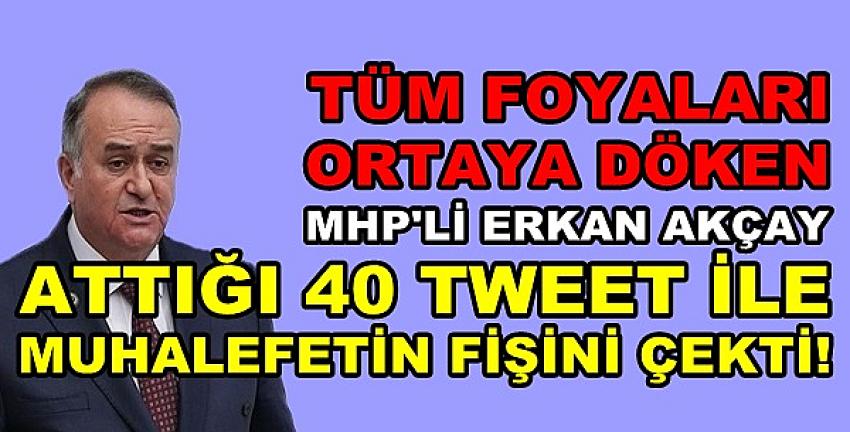 MHP'li Akçay Deşifre Ettiği Muhalefetin Fişini Çekti  