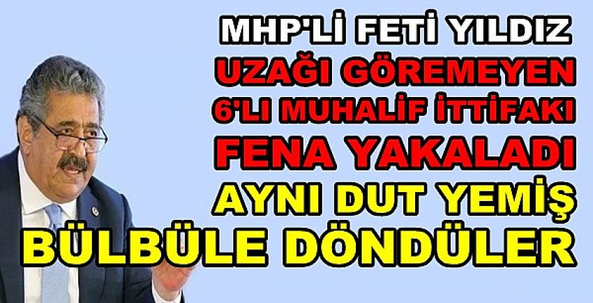 MHP'li Yıldız: Muhalifler Dut Yemiş Bülbüle Döndü  