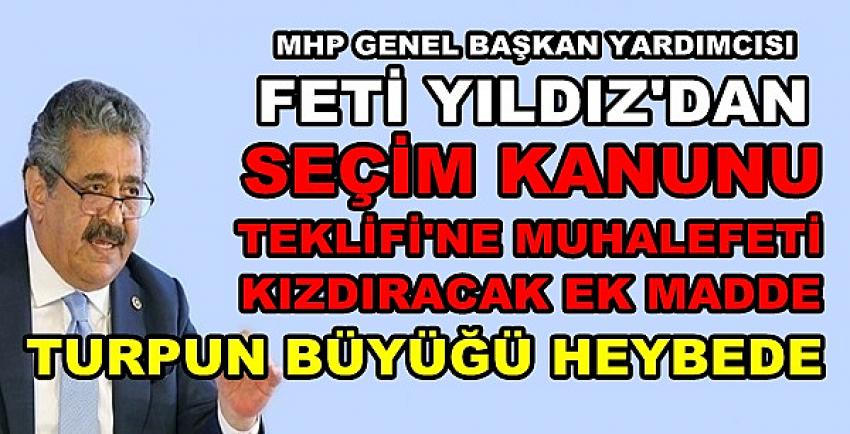 MHP'li Feti Yıldız: Seçim Kanunu Teklifine Ek Yapılacak  