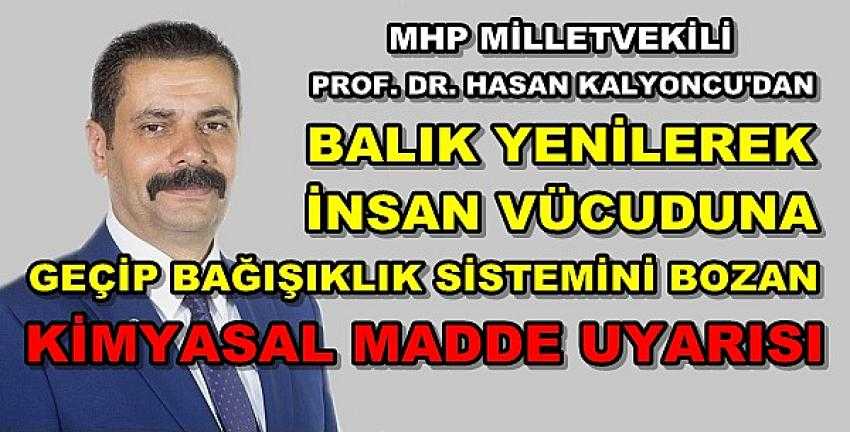 MHP'li Kalyoncu'dan Balık Yiyenlere Önemli Uyarı