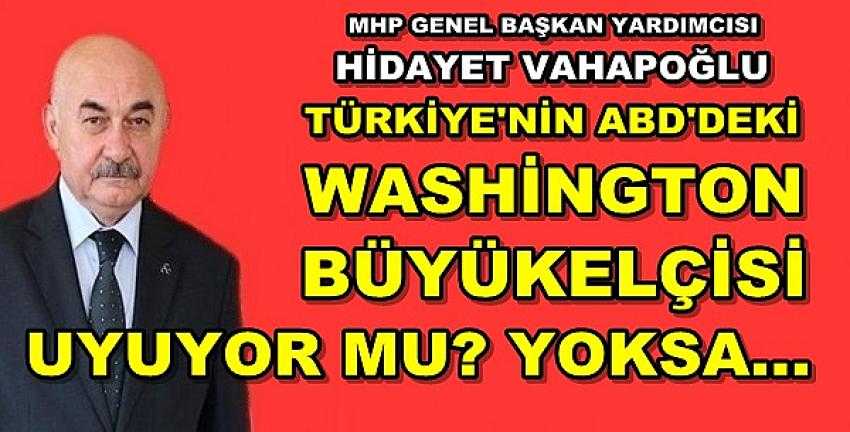 MHP'li Vahapoğlu'ndan ABD'deki Büyükelçimize Tepki  