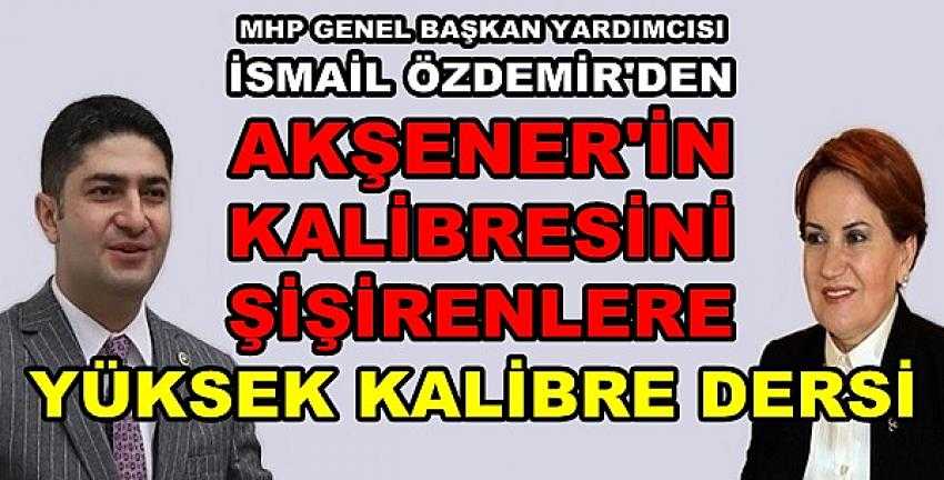 MHP'li Özdemir'den Akşener Yandaşlarına Kalibre Dersi   