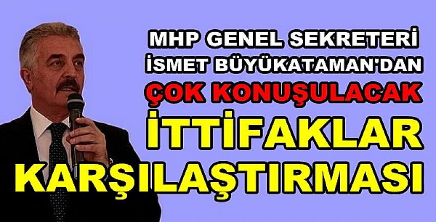 MHP'li Büyükataman'dan Ses Getirecek Karşılaştırma  