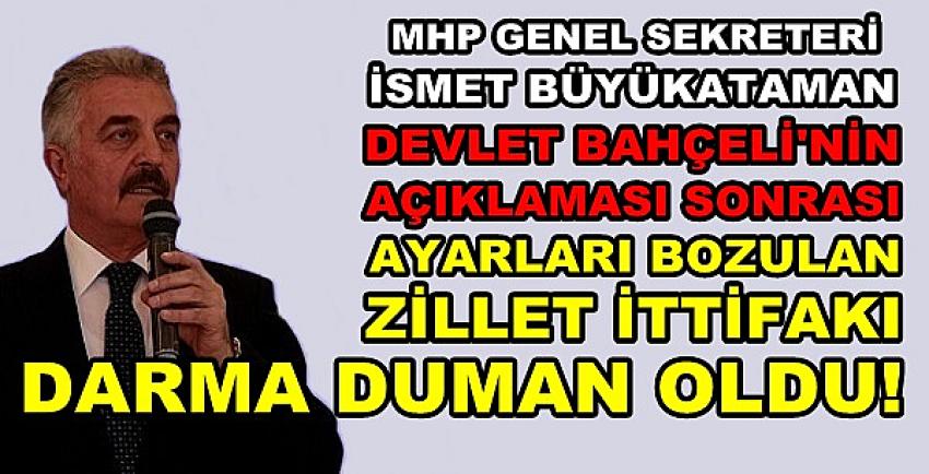 MHP'li Büyükataman: Muhaliflerin Ayarları Bozuldu  