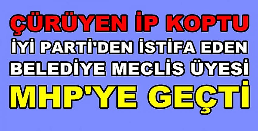 İyi Parti'den İstifa Eden Belediye Meclis Üyesi MHP'ye Geçti 