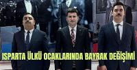 Isparta Ülkü Ocakları Başkanlığında Bayrak Değişimi 