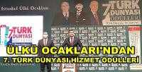 7. Türk Dünyası Hizmet Ödülleri Sahiplerini Buldu  