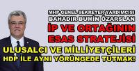 MHP'li Özarslan Muhalefetin Stratejisini Değerlendirdi  
