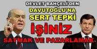 Bahçeli'den Davutoğlu'na Doğu Türkistan Cevabı 