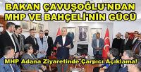 Bakan Çavuşoğlu'ndan MHP ve Bahçeli Hakkında Açıklama  