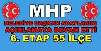 MHP'li Durmaz 55 Belediye Başkan Adayını Daha Açıkladı