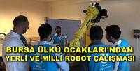 Bursa Ülkü Ocakları'ndan Yerli ve Milli Robot Çalışması