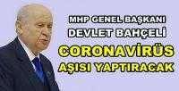 MHP Lideri Bahçeli Coronavirüs Aşısı Yaptıracak  