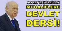 Bahçeli'den Muhalefete Devlet ve Demokrasi Dersi