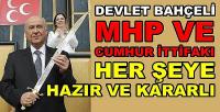 Bahçeli: MHP ve Cumhur İttifakı Her Şeye Hazır ve Kararlı 