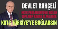 Bahçeli: KKTC Meclisi Türkiye'ye Katılma Kararı Almalı