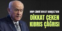 MHP Lideri Devlet Bahçeli'den Dikkat Çeken Kıbrıs Çağrısı