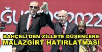 Bahçeli'den Zillete Düşenlere Malazgirt Hatırlatması  