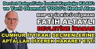 Fatih Altaylı Devletine İnanan Seçmenlere Aptal Dedi  