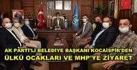 Ak Parti'li Başkan Kocaispir'den Ülkü Ocakları ve MHP'ye Ziyaret