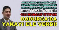 MHP'li Özdemir'den Muhalefete Dodurga Tepkisi  