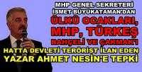 MHP'li Büyükataman'dan Ahmet Nesin'e Sert Tepki    