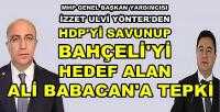 MHP'li Yönter'den Bahçeli'yi Hedef Alan  Babacan'a Tepki          