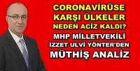 MHP'li Yönter'den Müthiş Coronavirüs Analizi