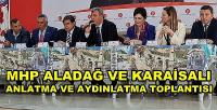 MHP Adana'dan Aladağ ve Karaisalı Toplantısı 