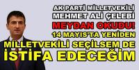 Ak Parti Milletvekili Çelebi Resmen Meydan Okudu  