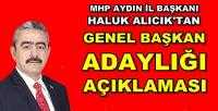 MHP Aydın İl Başkanlığı'ndan Büyük Kurultay Açıklaması  