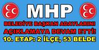 MHP 55 Belediye Başkan Adayını Daha Belirledi