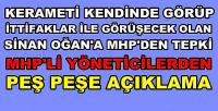 MHP'den İttifaklar ile Görüşecek Olan Sinan Oğan'a Tepki  