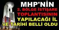 MHP'nin İkinci Bölge İstişare Toplantısının Yapılacağı İl 