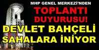 MHP Lideri Devlet Bahçeli Sahalara İniyor     