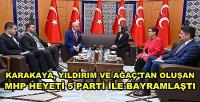 MHP Heyetinden Beş Siyasi Parti İle Bayramlaşma 