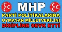 MHP Milletvekili Hakkında Disiplin Süreci Başlatıldı    