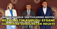 MHP Milletvekillerinden Pamuk Üreticilerine Destek 