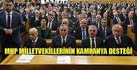 MHP Milletvekilleri Milli Dayanışma Kampanyasını Destekledi