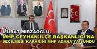 Murat Mirzaoğlu Yönetim Kurulu Kararını MHP'ye Sundu   
