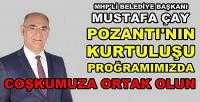 MHP'li Başkan Çay'dan Pozantı'nın Kurtuluşu Proğramı 