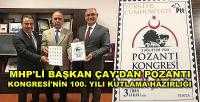 MHP'li Başkan Çay'dan Pozantı Kongresi'nin 100. Yılı Hazırlığı