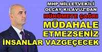 MHP'li Olcay Kılavuz'dan Hükümete Müdahale Çağrısı    