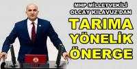 MHP'li Olcay Kılavuz'dan Tarıma Yönelik Önerge  