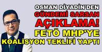 Osman Diyadin: FETÖ MHP'ye Koalisyon Teklifi Yaptı  