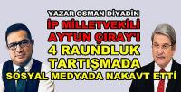 Yazar Osman Diyadin ile İP'li Aytun Çıray Arasında Tartışma  